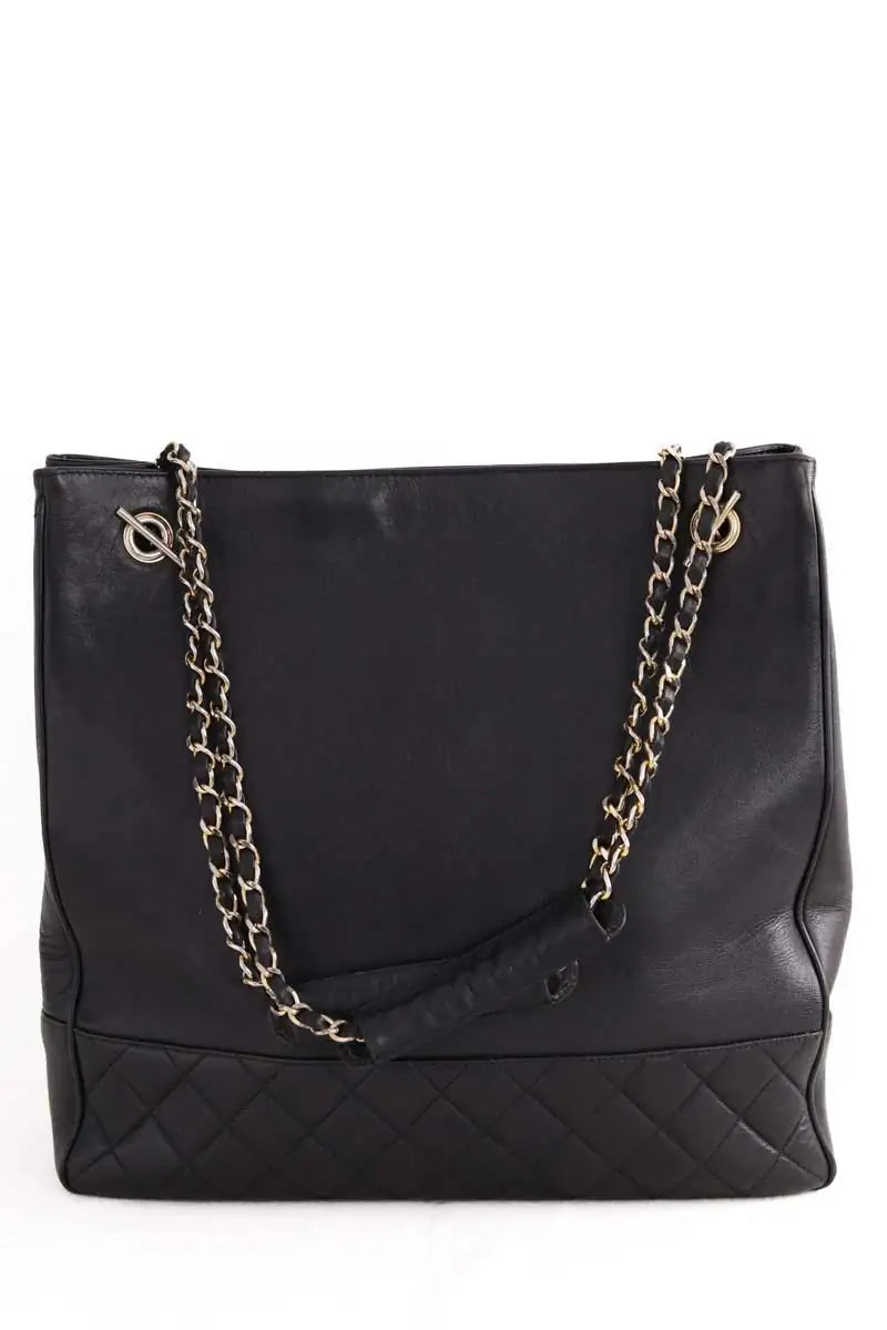 Sac porté épaule Chanel Noir en Cuir