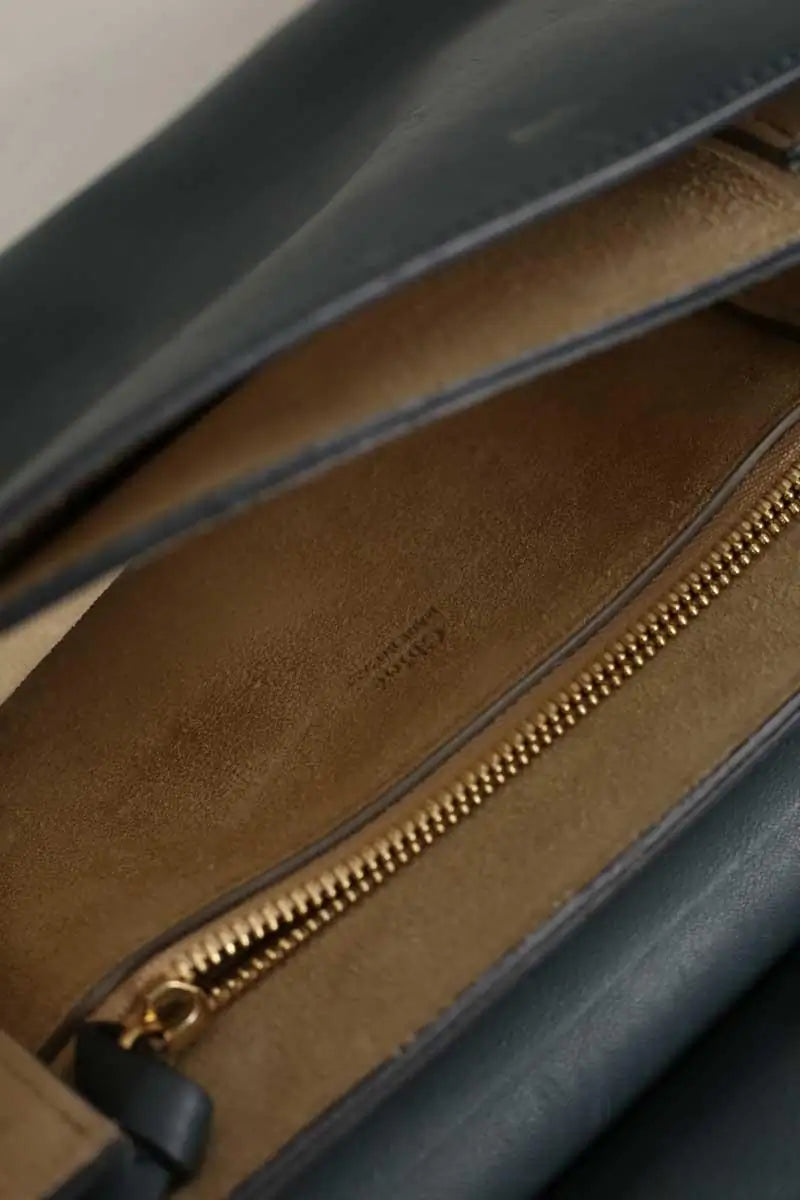 Sac porté épaule Chloé chloe faye Bleu en Cuir
