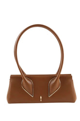 Sac porté épaule Christian Louboutin Vénus small Camel en Cuir - Seconde Main