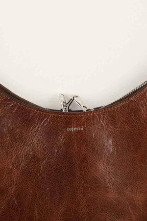 Sac porté épaule Coperni Soft Swipe Marine en Cuir