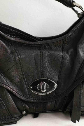 Sac porté épaule Costume National Noir en Cuir