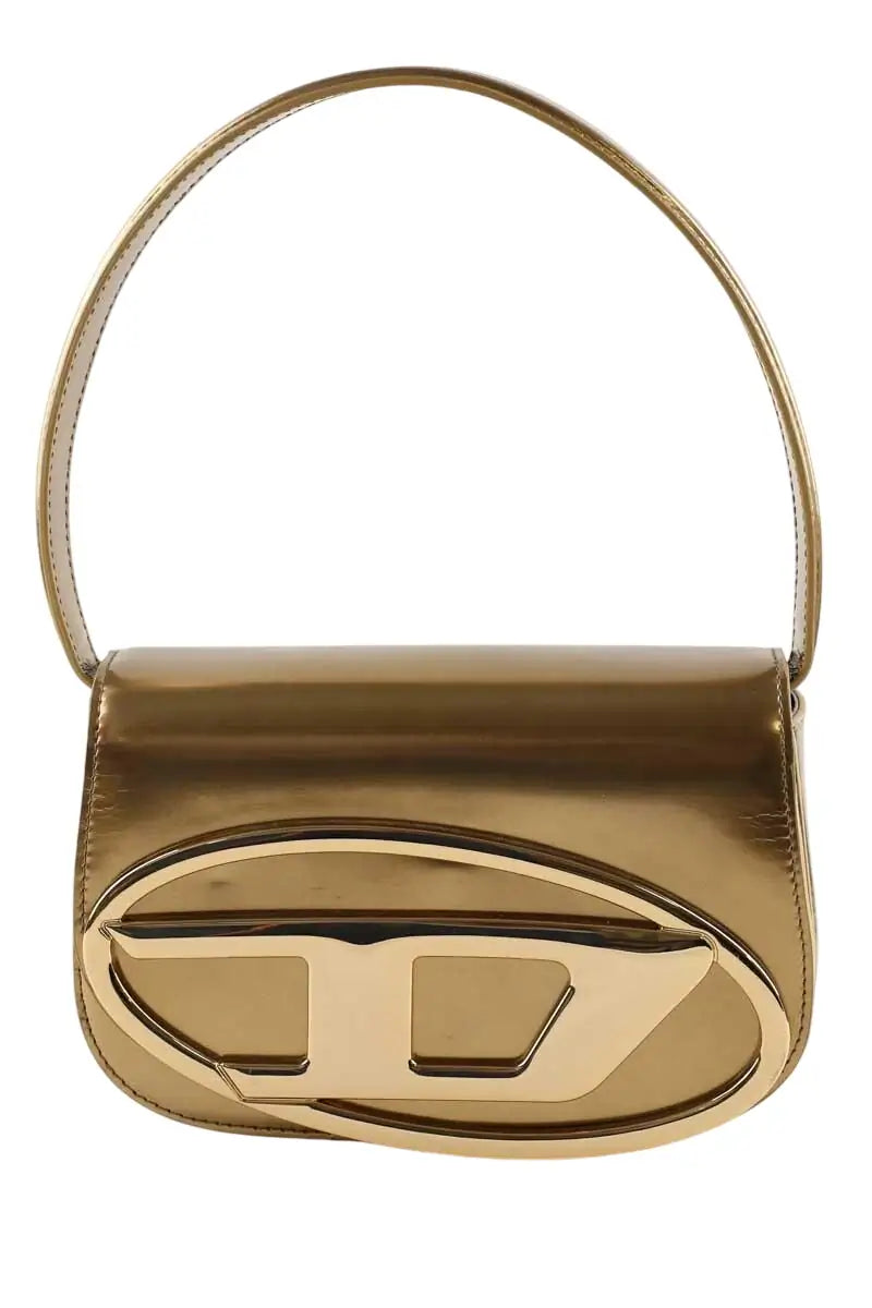 Sac porté épaule Diesel 1DR Doré en Cuir verni - Seconde Main
