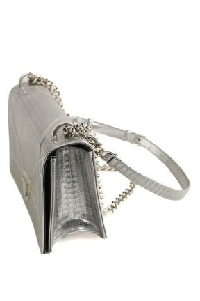 Sac porté épaule Dior Diorama Argent en Cuir