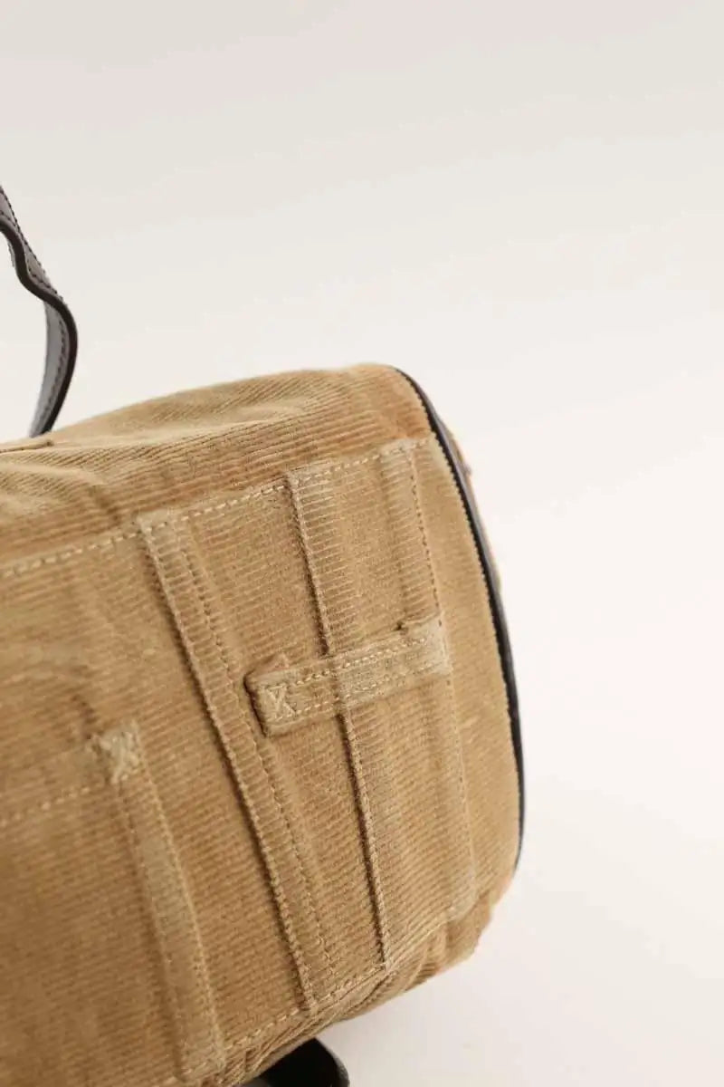 Sac porté épaule Dolce & Gabbana Camel en Tissu