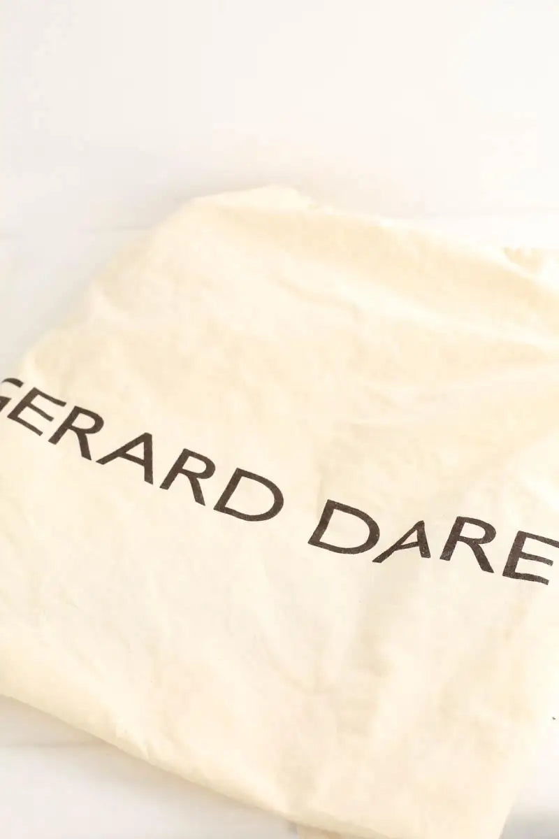 Sac porté épaule Gerard Darel Marron en Osier