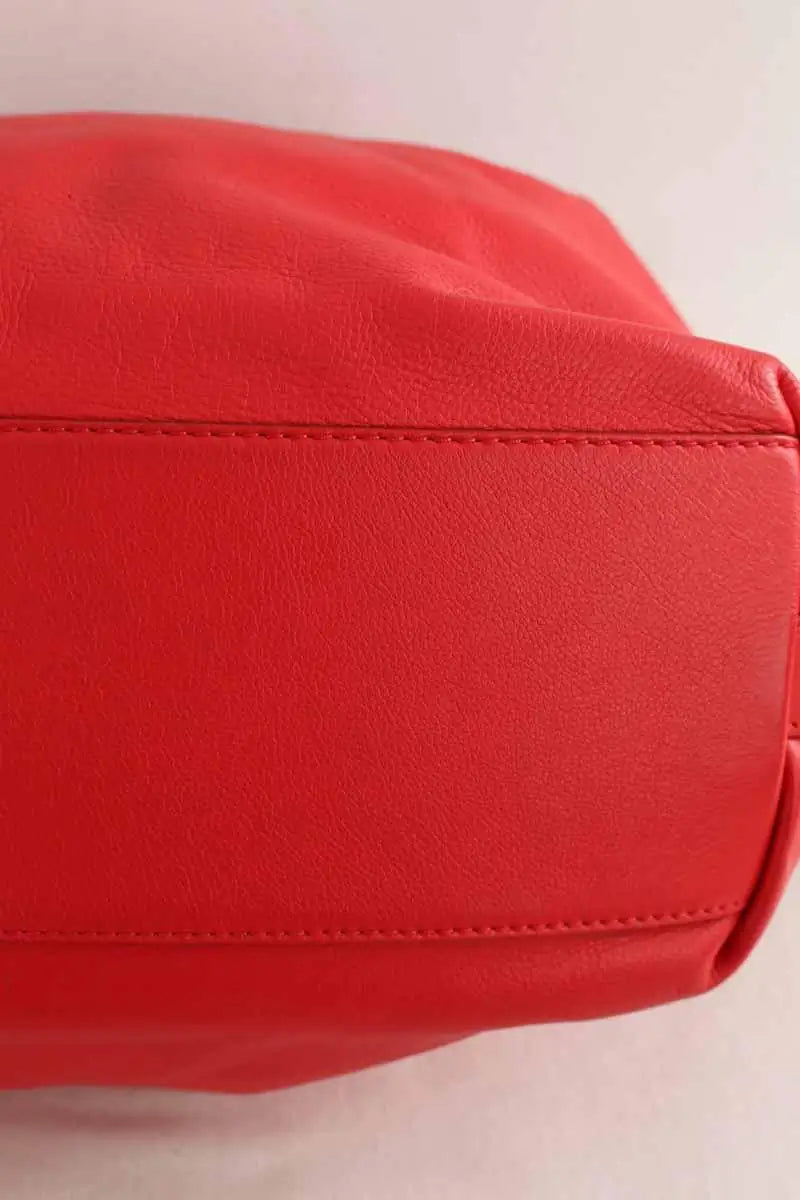 Sac porté épaule Givenchy Nightingale Rouge en Cuir