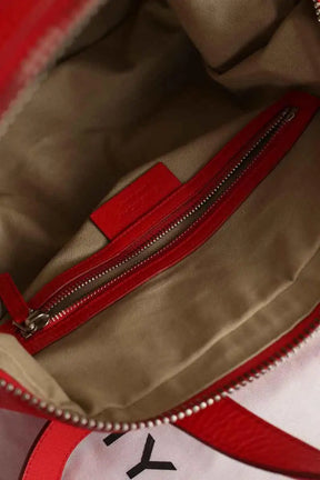 Sac porté épaule Givenchy Nightingale Rouge en Cuir
