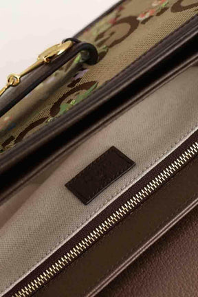 Sac porté épaule Gucci Jumbo GG Marron en Cuir