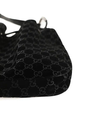 Sac porté épaule Gucci Noir en Daim