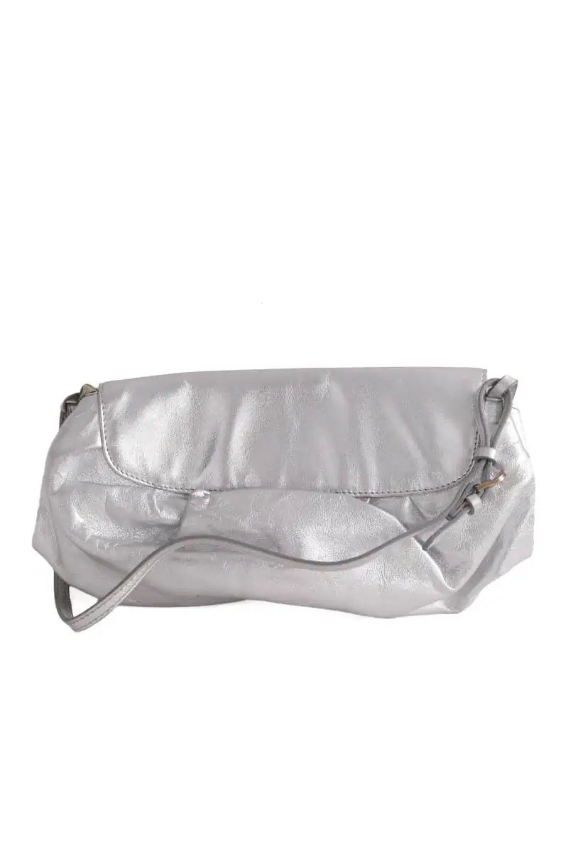 Sac porté épaule Jimmy Choo Argent en Cuir