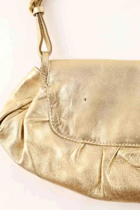 Sac porté épaule Jimmy Choo Doré en Cuir