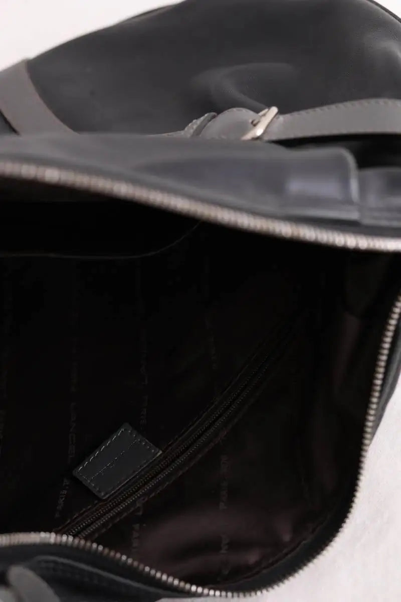 Sac porté épaule Lancel Gris en Cuir