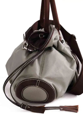 Sac porté épaule Lancel Gris en Cuir