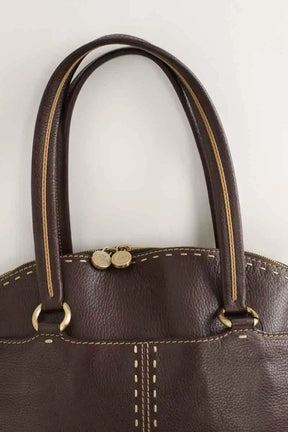 Sac porté épaule Lancel Marron en Cuir