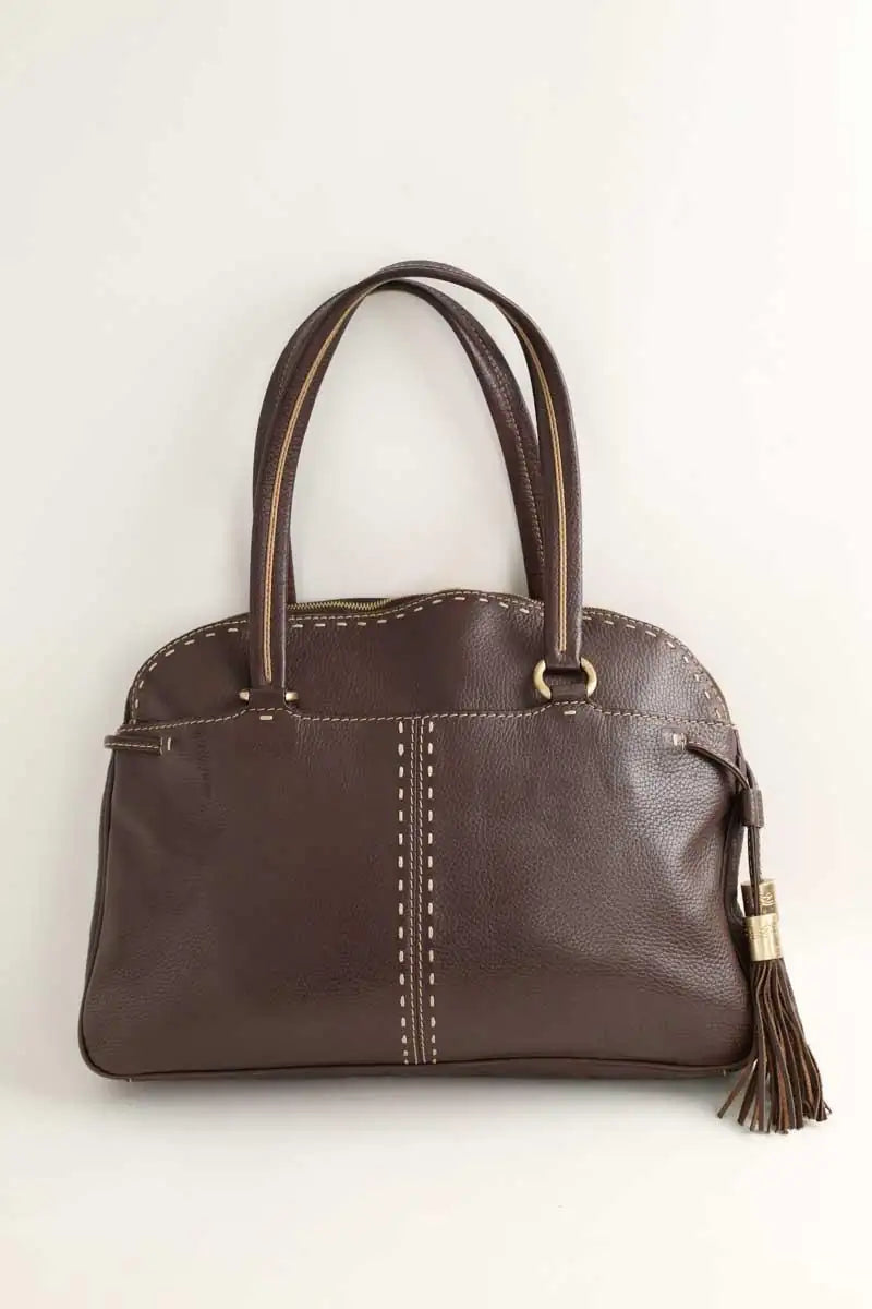 Sac porté épaule Lancel Marron en Cuir