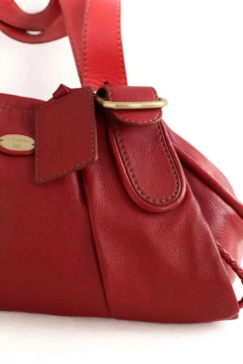 Sac porté épaule Lancel Rouge en Cuir