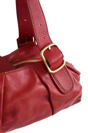 Sac porté épaule Lancel Rouge en Cuir
