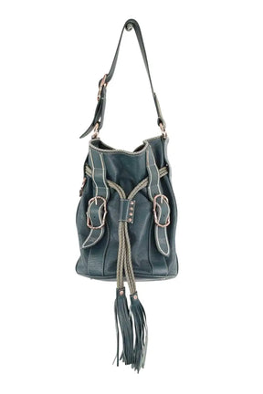 Sac porté épaule Lancel Vert en Cuir - Seconde Main