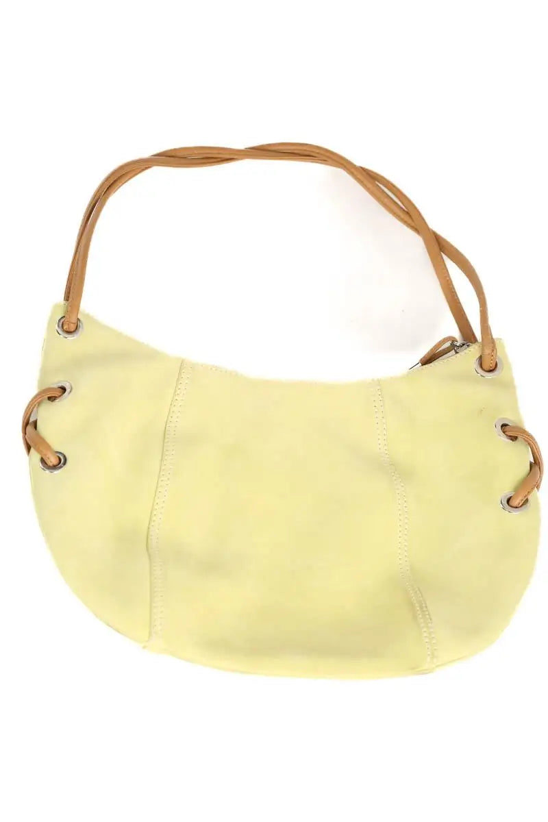 Sac porté épaule Lancel Vert en Daim