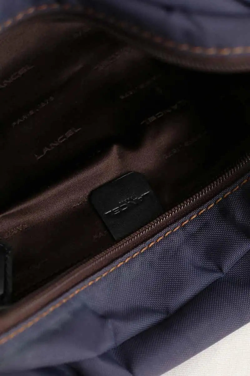 Sac porté épaule Lancel Violet en Cuir