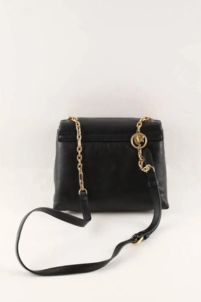 Sac porté épaule Lanvin Sugar 2010 Périod Noir en Cuir
