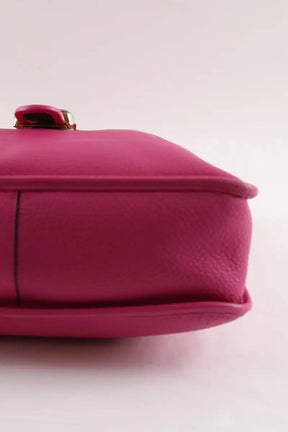 Sac porté épaule Loewe Granada Rose en Cuir
