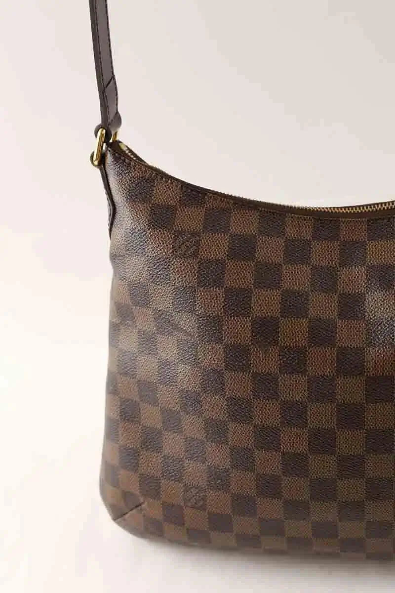 Sac porté épaule Louis Vuitton Bloomsbury Marron en Cuir