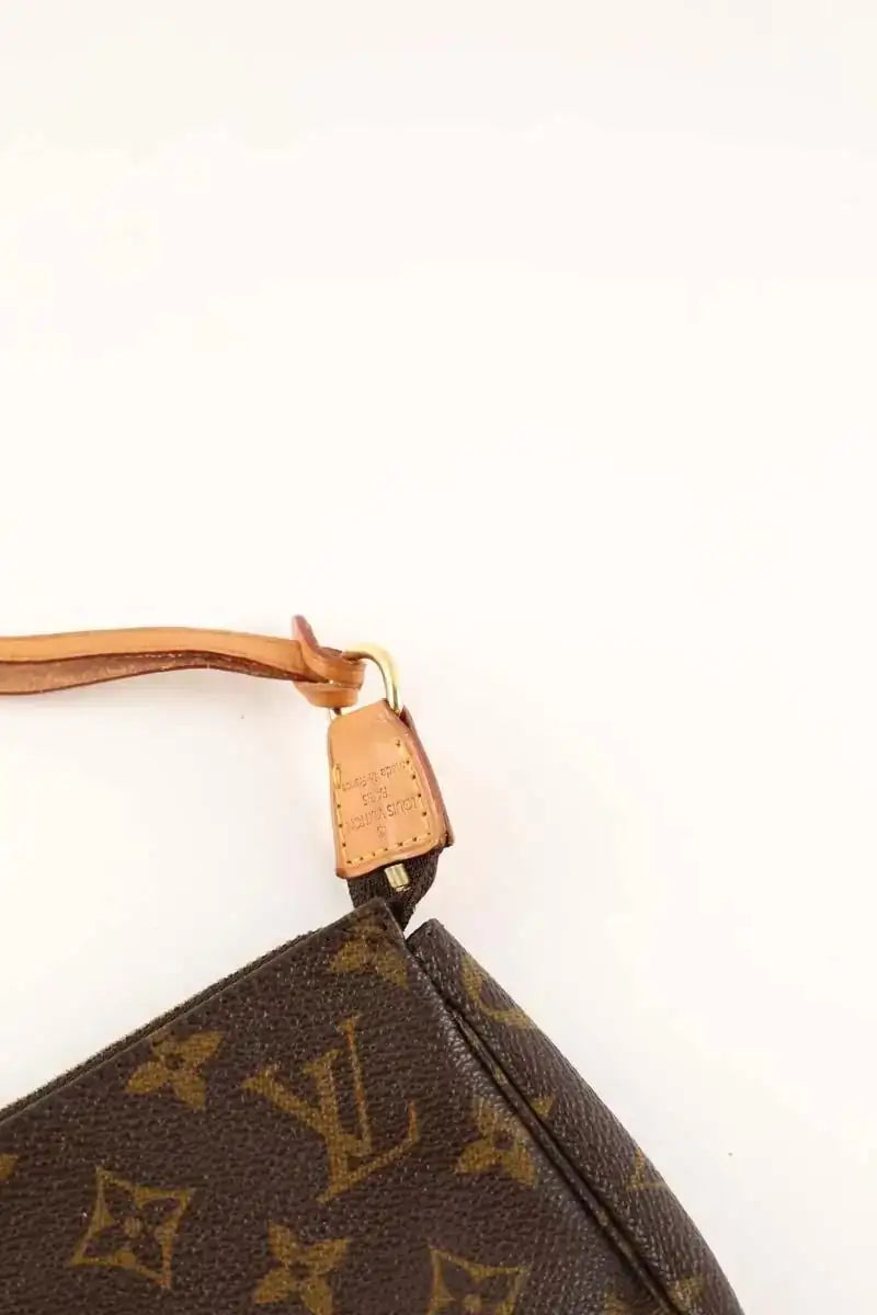 Sac porté épaule Louis Vuitton Marron en Cuir