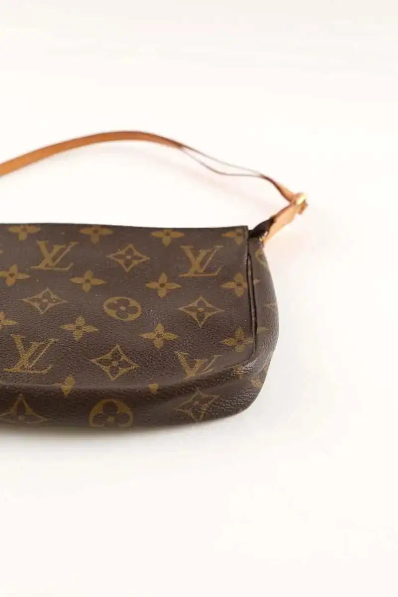 Sac porté épaule Louis Vuitton Marron en Cuir
