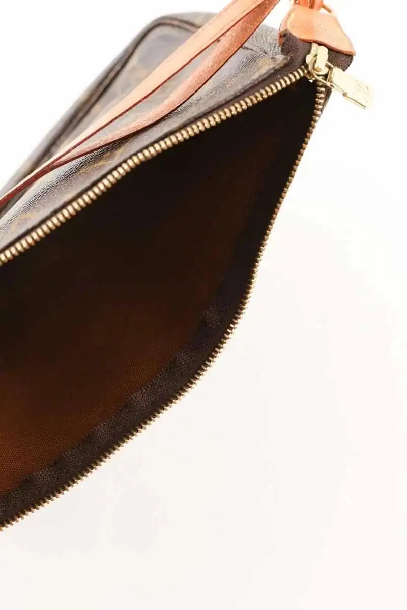 Sac porté épaule Louis Vuitton Marron en Cuir