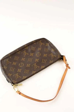 Sac porté épaule Louis Vuitton Marron en Cuir