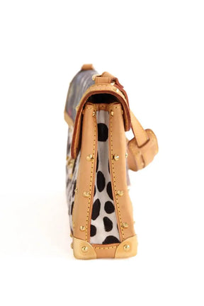 Sac porté épaule Louis Vuitton Sac rabat Dalmatien Multicolore en Cuir