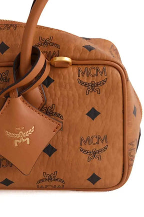 Sac porté épaule MCM Camel en Cuir