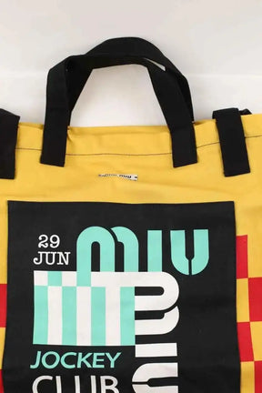 Sac porté épaule Miu Miu Rouge en Coton