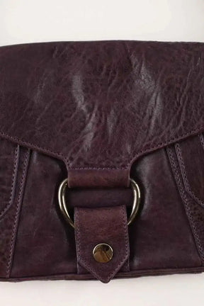 Sac porté épaule Miu Miu Violet en Cuir
