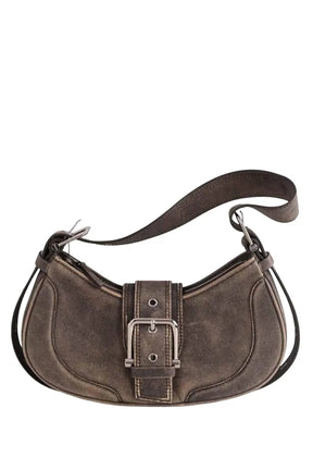 Sac porté épaule OSOI Anthracite en Cuir - Seconde Main