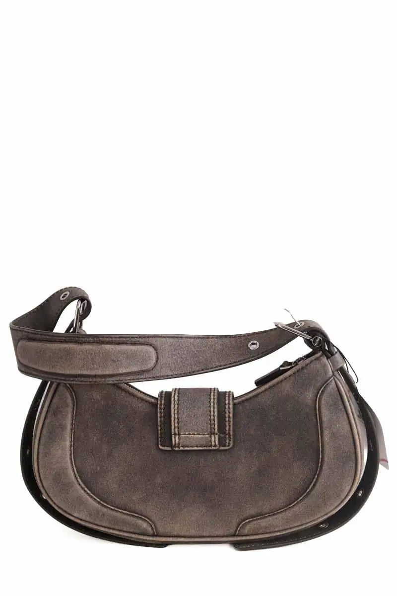 Sac porté épaule OSOI Anthracite en Cuir