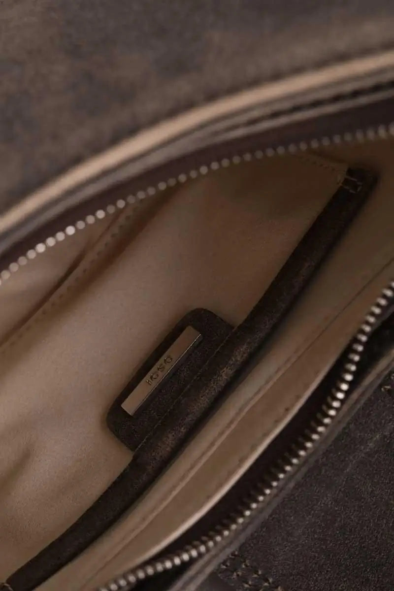 Sac porté épaule OSOI Anthracite en Cuir