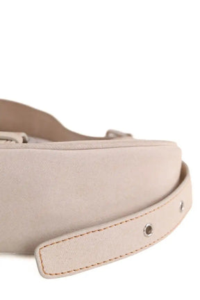 Sac porté épaule OSOI Hobo Brocle Beige en Denim