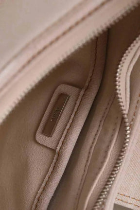 Sac porté épaule OSOI Hobo Brocle Beige en Denim