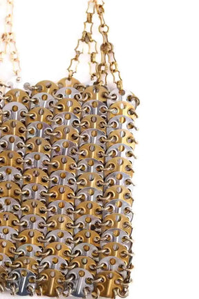 Sac porté épaule Paco Rabanne 1969 Doré en Métal