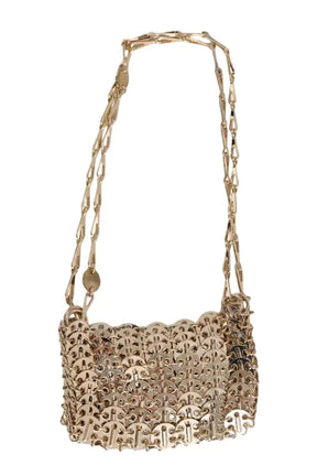 Sac porté épaule Paco Rabanne Nano 1969 Doré en Métal - Seconde Main
