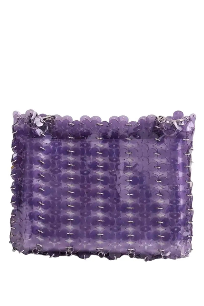 Sac porté épaule Paco Rabanne Nano 1969 Violet en Synthétique - Seconde Main