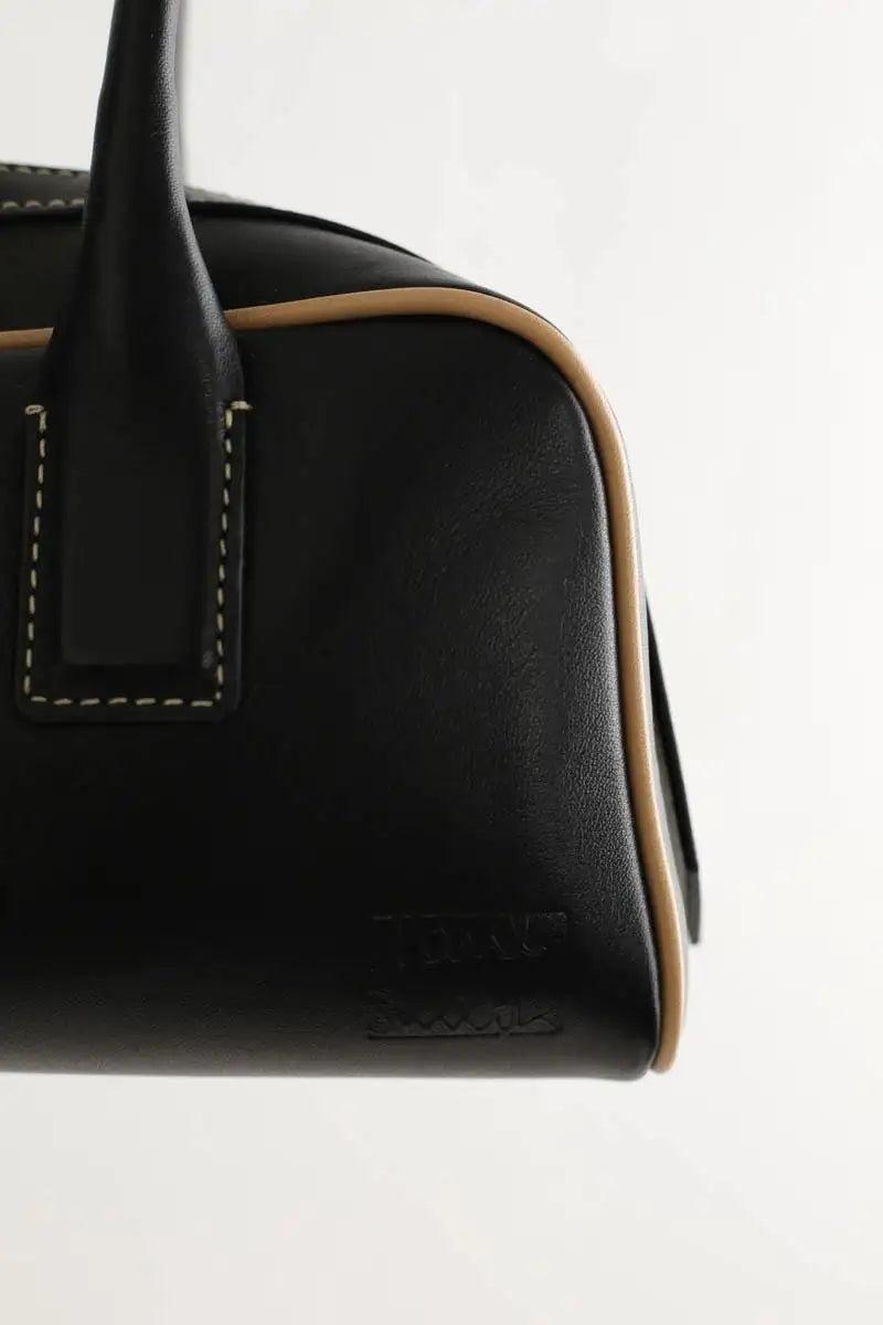 Sac porté épaule Paul Smith Agatha Noir en Cuir