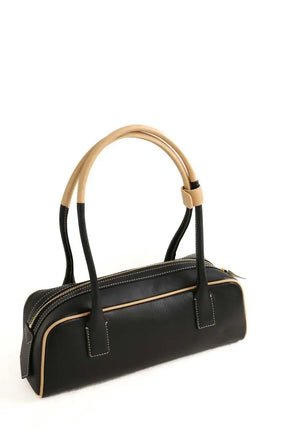 Sac porté épaule Paul Smith Agatha Noir en Cuir