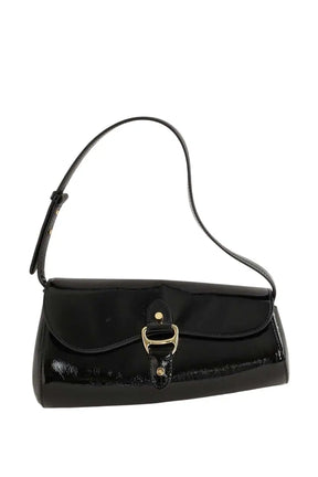 Sac porté épaule Ralph Lauren Tasha Noir en Cuir - Seconde Main