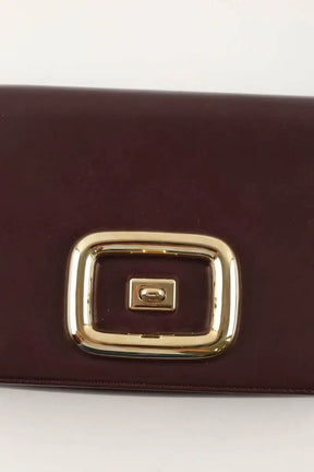 Sac porté épaule Roger Vivier Viv Choc Marron en Cuir