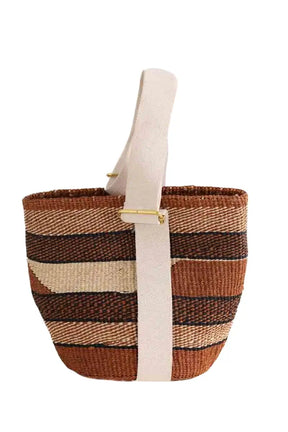 Sac porté épaule Soeur Camel en Osier - Seconde Main