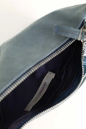 Sac porté épaule Vanessa Bruno Bleu en Tissu