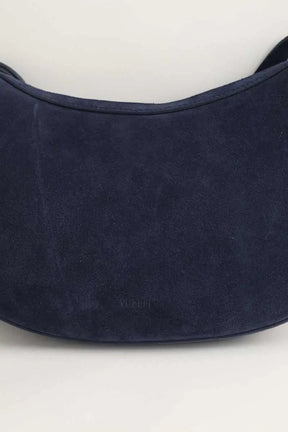 Sac porté épaule Yuzefi Bleu en Daim